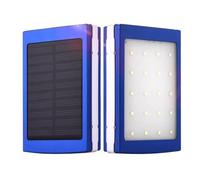 Chargeur solaire - CONFOZEN - TD® 30000 mAh - 1 à 4 câbles - Batterie lithium-ion polymère - Noir froid