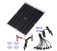 Chargeur solaire étanche, panneau solaire monocristallin flexible pour aventuriers, module haute efficacité pour alimenter votre voyage