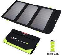 Chargeur solaire flexible et pliable, énergie solaire 21W, batterie 10000mAh, 5V21W 10000mAh