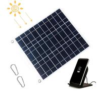 Chargeur solaire, outil de charge 10 W - Panneau solaire compact | Pour randonnée, camping, porche, fête, pique-nique, randonnée, téléphone