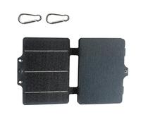 Chargeur solaire - Panneau solaire extérieur pliable 30W, dispositif de charge portable léger, alternative de banque d'alimentation compacte | Source d'énergie à haute efficacité pour les voyages de v