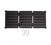 Chargeur solaire pliable et résistant aux intempéries, source d'énergie haute efficacité de 21 W, panneau solaire en silicium monocristallin pour