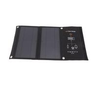 Chargeur solaire pliable monocristallin 15 W avec double port USB