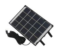 Chargeur solaire portable | Accessoires d'énergie solaire de type C de 30 W, avec panneau USB à haute efficacité avec câble - Pour projecteur de lanterne de caméra en cas de panne de courant tente