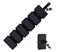 Chargeur solaire portable - Appareil de chargement portable étanche pour téléphone portable | Chargeur de téléphone USB pliable, pour camping, maison, voiture, camping-car, randonnée, explorateur