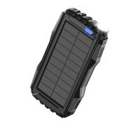 Chargeur Solaire Portable - Banque d'alimentation du Chargeur Solaire léger | 42800mAh Accessoires de Camping légers à Chargement Rapide pour Le Moniteur Computer Outdoor Security Security Camera