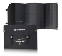 Chargeur solaire portable BRESSER 120 Watt avec port USB et connecteur d’aliment