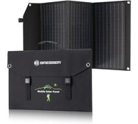 Chargeur solaire portable BRESSER 90 Watt avec port USB et connecteur d’alimenta
