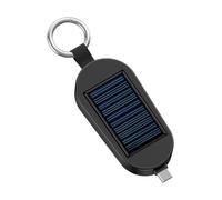 Chargeur solaire portable : interdiction de poche de poche, type C | Appareil compact pour charge sans fil avec panneau solaire, chargeur de voyage pour smartphones excursions d'urgence