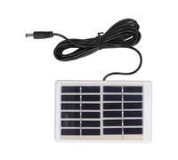 Chargeur solaire portable, module de charge de batterie DIY en silicium polycristallin, rendement de conversion élevé et léger pour les activités