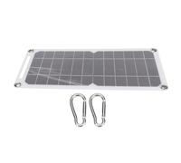 Chargeur solaire portable monocristallin haute efficacité pour le camping, module solaire résistant aux intempéries, ultra-léger et compact.