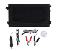 Chargeur solaire portable pliable 30 W avec double sortie USB pour une utilisation en extérieur IP65 étanche 25 % efficace panneau solaire pour téléphones portables et ordinateurs portables