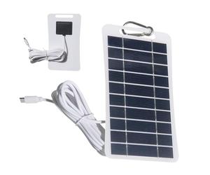 Chargeur Solaire pour Anneau de Sonnerie | Panneau Solaire réglable à 360
