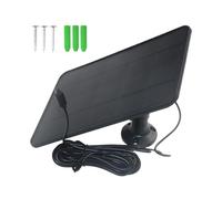 Chargeur Solaire pour Caméra Ring - Support De Montage sans Fil, Source D'électricité Externe, Mainteneur De Tension | Sonnette Vidéo, Prise Filaire, Rallonge, Système De Caméra De De Séc