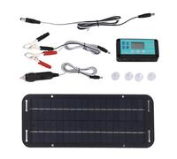 Chargeur solaire pour panneau de batterie de voiture EFB AGM Cycle profond | 12 V/24 V pour voiture, moto, camion, tracteur, camping-car, motoneige