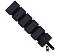 Chargeur Solaire pour Téléphone,Panneau Solaire Imperméable pour Chargement - Chargeur pour Smartphone Pliable - pour Maison Extérieur Voiture Camping-Car Randonnée Exploration Voyage