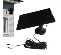 Chargeur solaire pour visiophone Ring, chargeur solaire pour caméra | Accessoires de 50 W pour caméra de sonnette Convient pour extérieur, climat chaud, mur, entrée, porte, maison, magasin, jardin