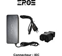 Chargeur Standard Universel de Trottinette Électrique pour Batterie 36V