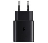 Chargeur Super Rapide Type C 25W pour Samsung Galaxy A54 A53 A34 A33 A14 A13 M54 M13 5g S25 S24 S23 S22 S21 S20 FE Ultra Plus S10 pour iPhone, iPad, Super Fast Charging USB C Chargeur Secteur, Noir