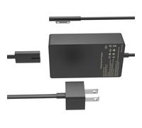 Chargeur Surface 65 W compatible avec Microsoft Surface Pro Laptop 10, 9, 8, 7+, 7, 6, 5, 4, 3, X, Windows Surface Laptop 6, 5, 4, 3, 2, 1, Surface Go/Book 3, 2, 1, Microsoft Surface Power Supply