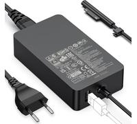 Chargeur Surface Book 2 102 W 15 V 6,33 A pour Surface Book 2/1/3, Surface Laptop Studio 2/1, Surface Laptop/Surface Pro/Surface Go/Tablette avec port USB, câble de 9,8 m