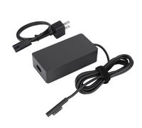Chargeur Surface haute sensibilité 65 W pour appareils Microsoft Surface, connecteur magnétique, installation facile et rapide, protection