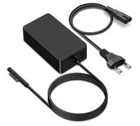 Chargeur Surface Pro 65W Alimentation pour Microsoft Surface Pro 11/X/10/9/8/7/7+/6/5/4/3, Surface Laptop 7/6/5/4/3/2, Surface Go 4