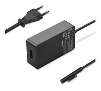 Chargeur Surface Pro 65W Microsoft Surface Laptop Ordinateur Portable Compatible avec Surface Pro 8 X 7 6 5 4 3 Surface Laptop 4 3