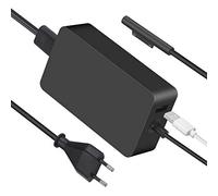 Chargeur Surface Pro 65W pour Microsoft Surface Pro 10 9 8 7 6 5 4 3 Surface Ordinateur Portable/Studio/Go 7 6 5 4 3 2 1 Surface Go 4 3 2 1 Surface Book Tablette Notebook Adaptateur Alimentation
