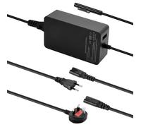 Chargeur Surface Pro 65W pour Microsoft Surface Pro 11/10/9/8/7+/3, Surface Laptop 7/6/5/4/3/2, Surface Go 4/3/2/1, Surface Book 3/2