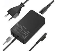 Chargeur Surface Pro 65W pour Microsoft Surface Pro X/Pro 8 / Pro 7 / Pro 6 / Pro 5 / Pro 4,Surface Laptop 4/3/2/1, Surface Book