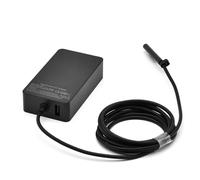 Chargeur Surface Pro pour appareils Microsoft, adaptateur secteur avec port USB supplémentaire et connecteur magnétique pour une fixation facile,
