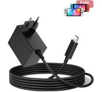 Chargeur Switch 45W Rapide Chargeur pour Nintendo Switch Compatible avec Switch/Switch OLED/Switch Lite/Switch Dock