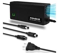 Chargeur Trotinette Electrique, 42V 2A Chargeur Universel pour Trottinette Electrique, Hoverboard, Velo Electrique, Chargeur de Batterie Li-ION 36 V avec 3 Connecteurs