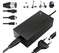 Chargeur Trotinette Electrique, 42V 2A Chargeurs de Scooter avec 4 Connecteurs Universel Chargeur, 36V Chargeur Trottinette électrique pour pour Hoverboard，E-Bike，Scooter électrique, Xiaomi M365/Pro 2