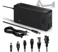 Chargeur Trotinette Electrique 48v，Chargeur 48v Universel pour Batterie Lithium avec 6 Connecteurs，54.6v 2a Chargeur Hoverboard