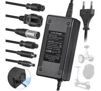 Chargeur Trotinette Electrique 54.6V 2A avec 6 Connecteurs Chargeur Adaptateur Velo Electrique AC avec V PIECE DETACHEE DE PNEU