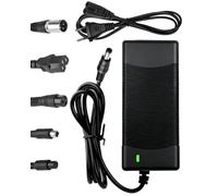 Chargeur Trotinette Electrique pour M365, 42V 2A Chargeur Trottinette avec 5 Connecteurs Universel 36V Batterie Adaptateur avec LED Indicateur pour M365 Ninebot ES1 ES2 ES3 ES4 E22 E25