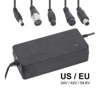 Chargeur trottinette électrique 42V 2A - QINGQUE - Charge rapide - Blanc