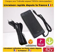 Chargeur trottinette électrique Wispeed T855 Surpass 8 proGo ride 42v pour batterie 36v EXPEDITION DEPUIS LA FRANCE SEEDTECH