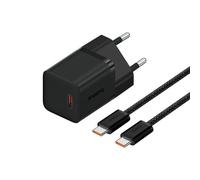 Chargeur Type-C - Baseus - P1011090902113-00 - Charge Rapide 30W - Câble Type-C 1m - GaN