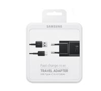 Chargeur type C orig.Samsung EP-TA20EBECGWW charge rapide, prise USB avec câble USB C 1,5 m, compatible avec Samsung A15 A23 A25 A33 A34 A35 A52 A53 A54 A55 S8 S9 S10 S20 S21 Plus M55 M34. M15 et plus