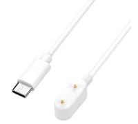Chargeur Type-C pour Honor Band 9/ Honor Band 7/ Honor Choice Watch, câble de charge pour Huawei Fit 2/ Band 11/ 6 Pro/ 8/10/ Fit3 White