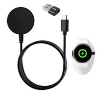 Chargeur Type C pour Samsung Galaxy Watch 8/8 Classic/7/FE/Ultra/6/6 Classic/5/5 Pro/4/4 Classic/3/Active 2/Active - Câble de Recharge Magnétique 100 cm avec Adaptateur Type-C vers USB-A