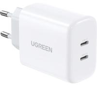 Chargeur Ugreen Cd243, 2X Usb-C, 40W (Blanc)
