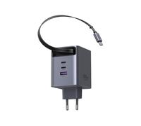 Ugreen Chargeur secteur X616 100W GaN 2x USB-C + 1x USB-A Rétractable