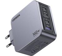 Chargeur Ugreen Nexode Pro 160W, Gan, Usb + 3X Usb-C (Gris)
