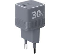 Chargeur UltraGaN USB-C Cube 30W Power Delivery Ultra Rapide Universelle Force Power Gris