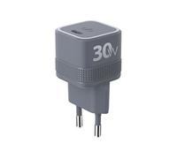 Chargeur USB C Cube 30W Power Delivery UltraGaN Gris + Garantie à vie Force Power