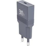 Chargeur UltraGaN USB-C Pocket 30W Power Delivery Ultra Rapide Compact Gris